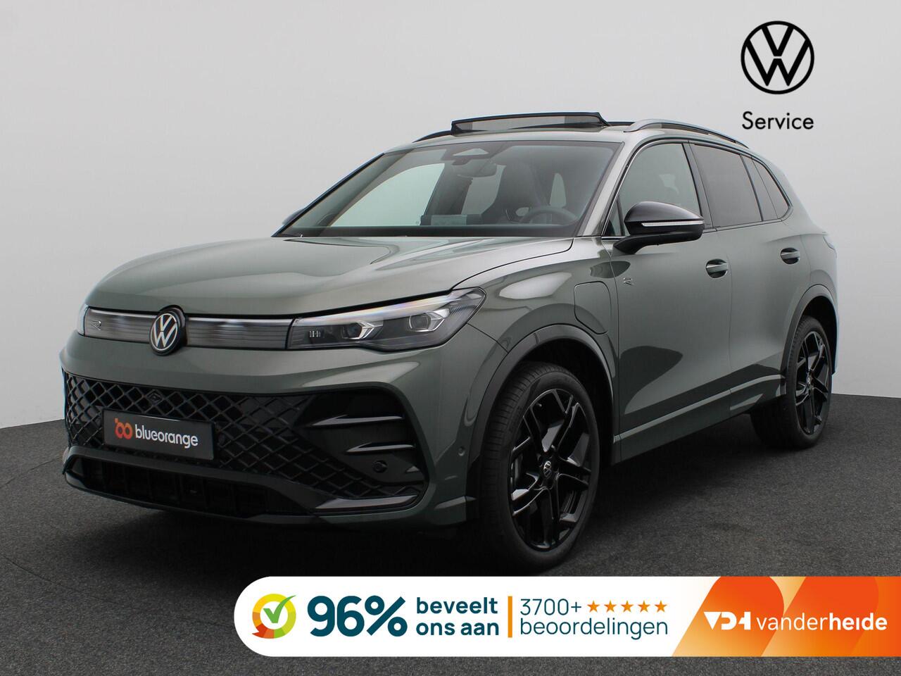 Volkswagen TIGUAN 1.5 eHybrid R-Line Edition 272PK DSG Pano-Schuifdak, Black Style, Trekhaak, 20" LM Velgen, Head-Up Display, Matrix LED-Verlichting, 360gr. Camera, Navi, Elektr. Achterklep