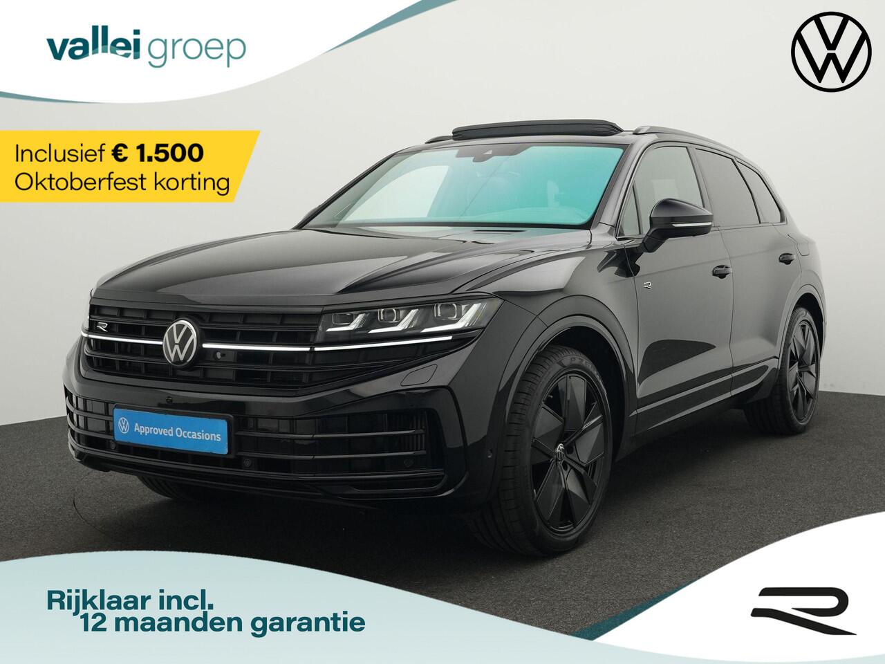 Volkswagen TOUAREG 3.0 TSi eHybrid 463 pk tiptronic 4MOTION R | Panoramadak | Trekhaak | Puglia Leder | Nachtzicht | Head-Up Display | Geheugenstoelen | Dynaudio