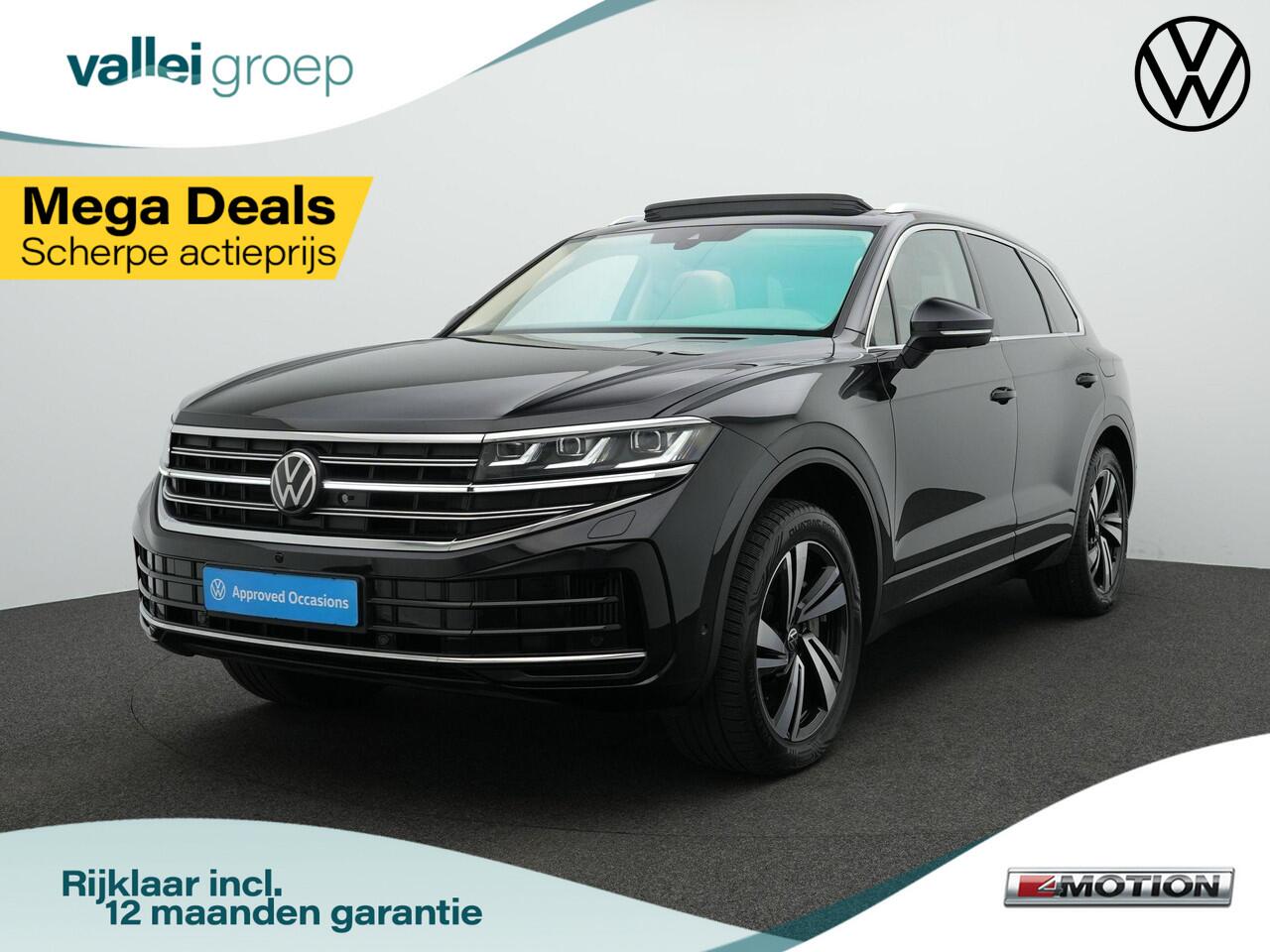 Volkswagen TOUAREG 3.0 TSi 381 pk tiptronic eHybrid 4MOTION Elegance | Panoramadak | Trekhaak | Nachtzicht | Geheugen-/massagestoelen | Leder | Stoelventilatie
