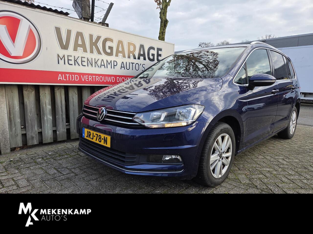 Volkswagen TOURAN 1.5 TSI Highline 7p 16"/Stoel + stuurverwarming + massage/Keyless/Elektrische klep/PDC v+a/Apple Carplay & Android Auto