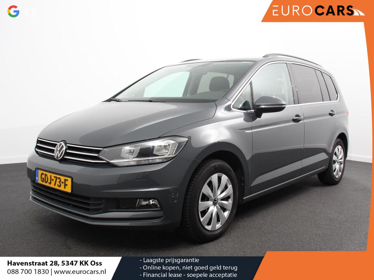 Volkswagen TOURAN 1.5 TSI 150pk DSG Comfortline Plus 7p | Navigatie | Apple Carplay/Android Auto | Wegklapbare trekhaak | Parkeersensoren | Adaptive Cruise Control | Stoelverwarming | Getinte ramen | Climate Control