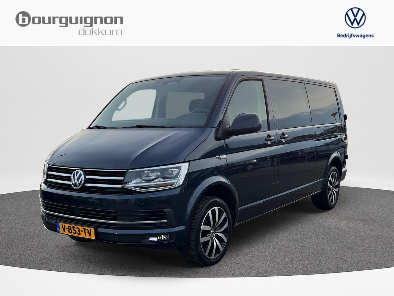 Volkswagen TRANSPORTER 2.0 TDI L2H1 DC Highline 150Pk | LED | Trekhaak | Automaat |