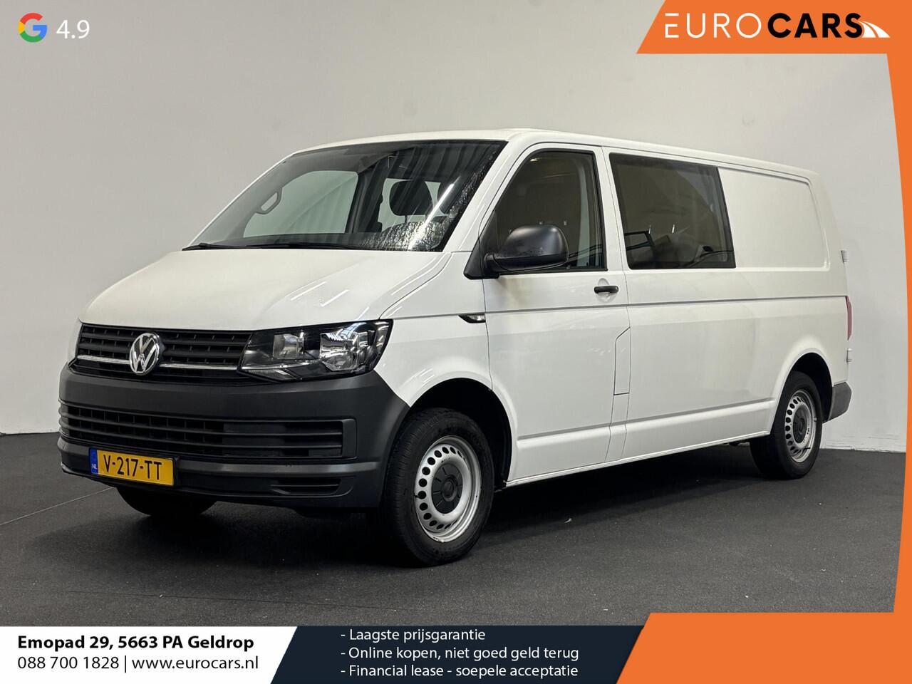 Volkswagen TRANSPORTER T6 L2H1 102pk Dubbele cabine Airco Cruise control Trekhaak Euro6 Bluetooth
