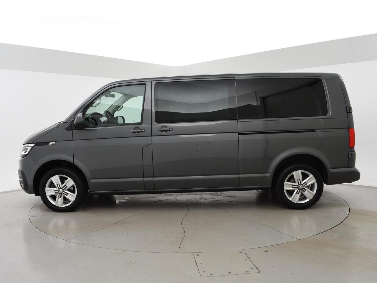 Volkswagen TRANSPORTER BULLI 2.0 TDI 150 PK DSG L2H1 DUBBEL CABINE + 2 SCHUIFDEUREN | VIRTUAL COCKPIT | ADAPTIVE CRUISE | STOELVERW.