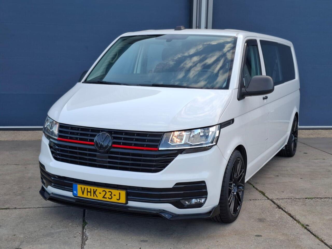 Volkswagen TRANSPORTER 2.0 TDI L2H1 30 DC VERLAAGD / SPOILERS IN KLEUR / AIRCO / CRUISE / DUBBEL CABINE