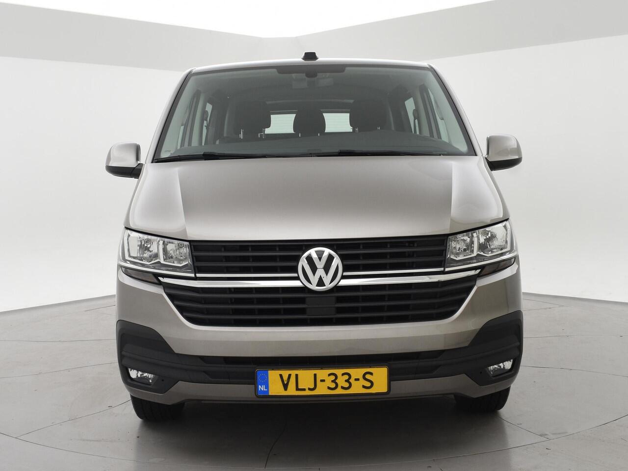Volkswagen TRANSPORTER T6.1 2.0 TDI 150 PK L2H1 DUBBEL CABINE + CARPLAY | TREKHAAK 2500 KG | MOJAVE BEIGE