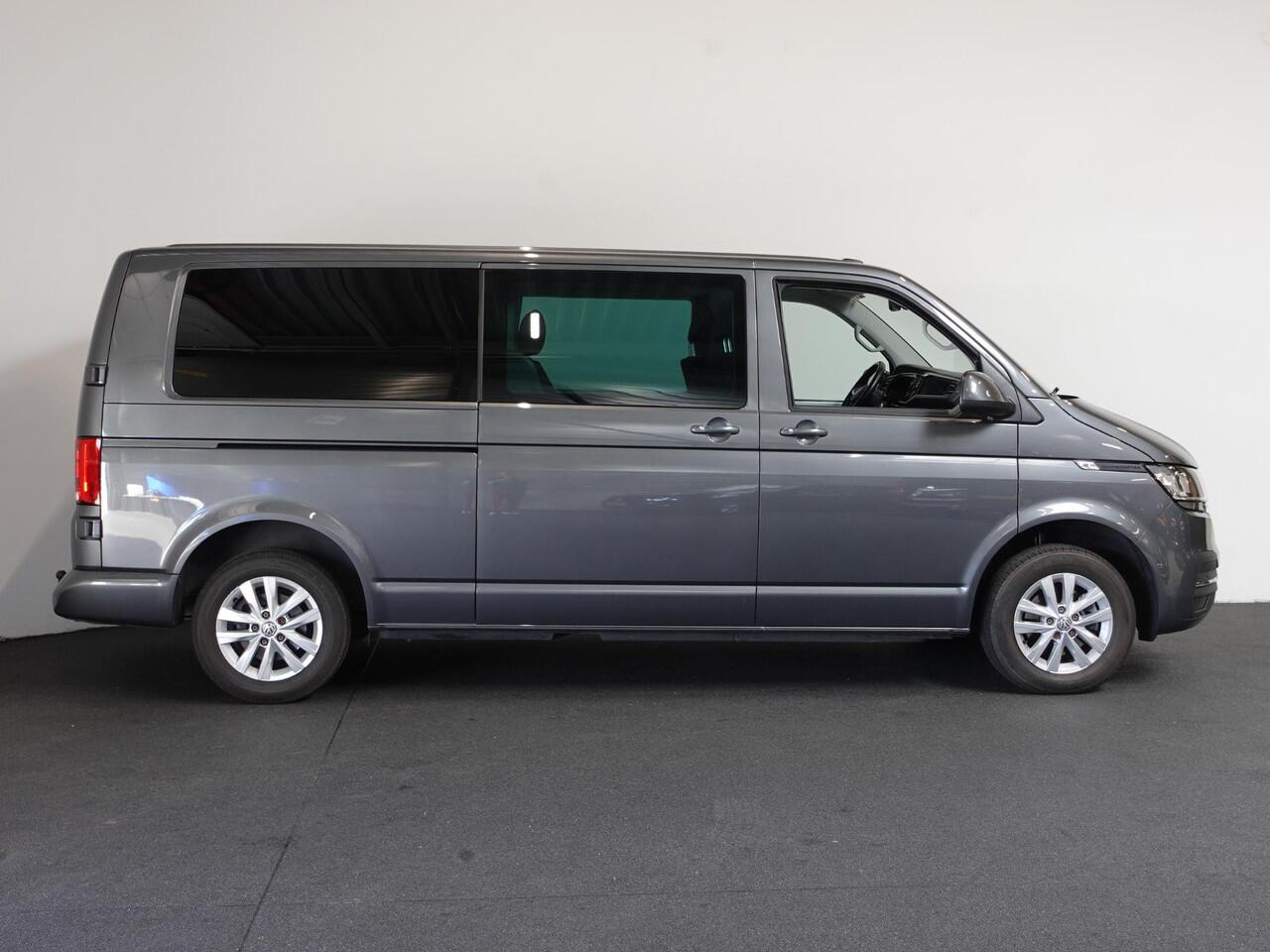 Volkswagen TRANSPORTER 2.0 TDI L2H1 28 Dubbele Cabine Highline Automaat Airco Cruise Control adaptief Parkeersensoren Trekhaak