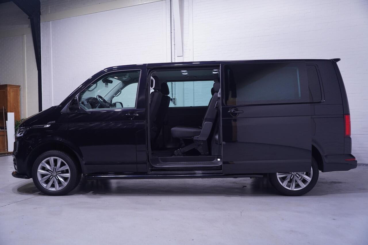 Volkswagen TRANSPORTER 2.0 TDI 150 pk DSG Aut Dubbel Cabine 2x Schuifdeur, LED Koplampen, Navi, Camera, PDC V+A, 5-Zits