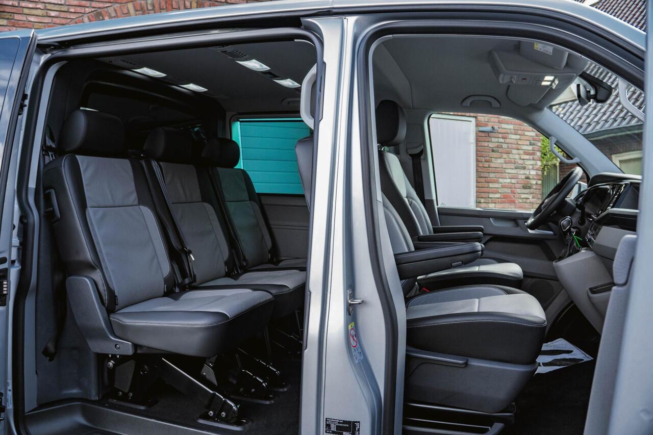 Volkswagen TRANSPORTER T6.1 Caravelle 2.0 TDI 204 PK DSG L2H1 DUB/CAB A-Deuren ACC | LED | Leder | Apple Carplay/ Android Auto | Privacy glass |