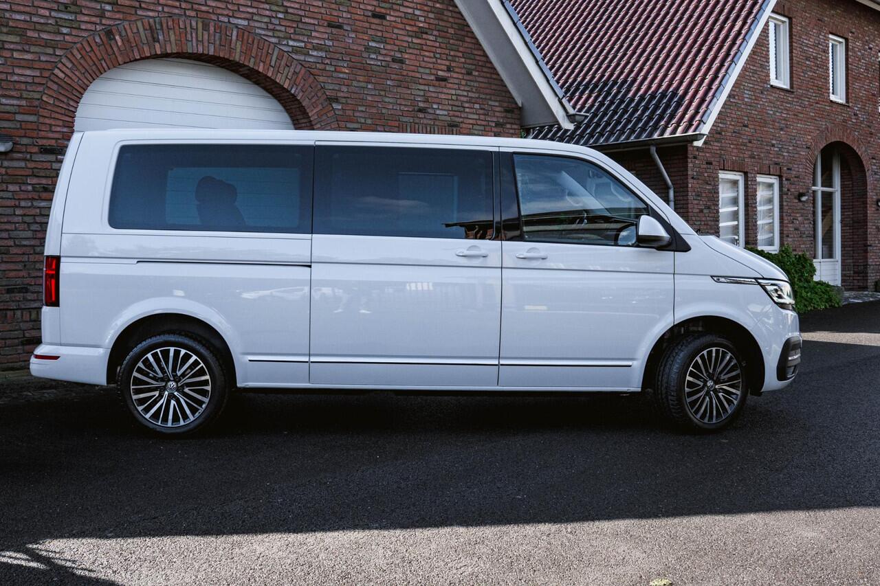 Volkswagen TRANSPORTER T6.1 2.0 TDI 204 PK DSG CARAVELLE L2H1 A-KLEP ACC | LED | Leder | Virtual Cockpit | Privacy glass |