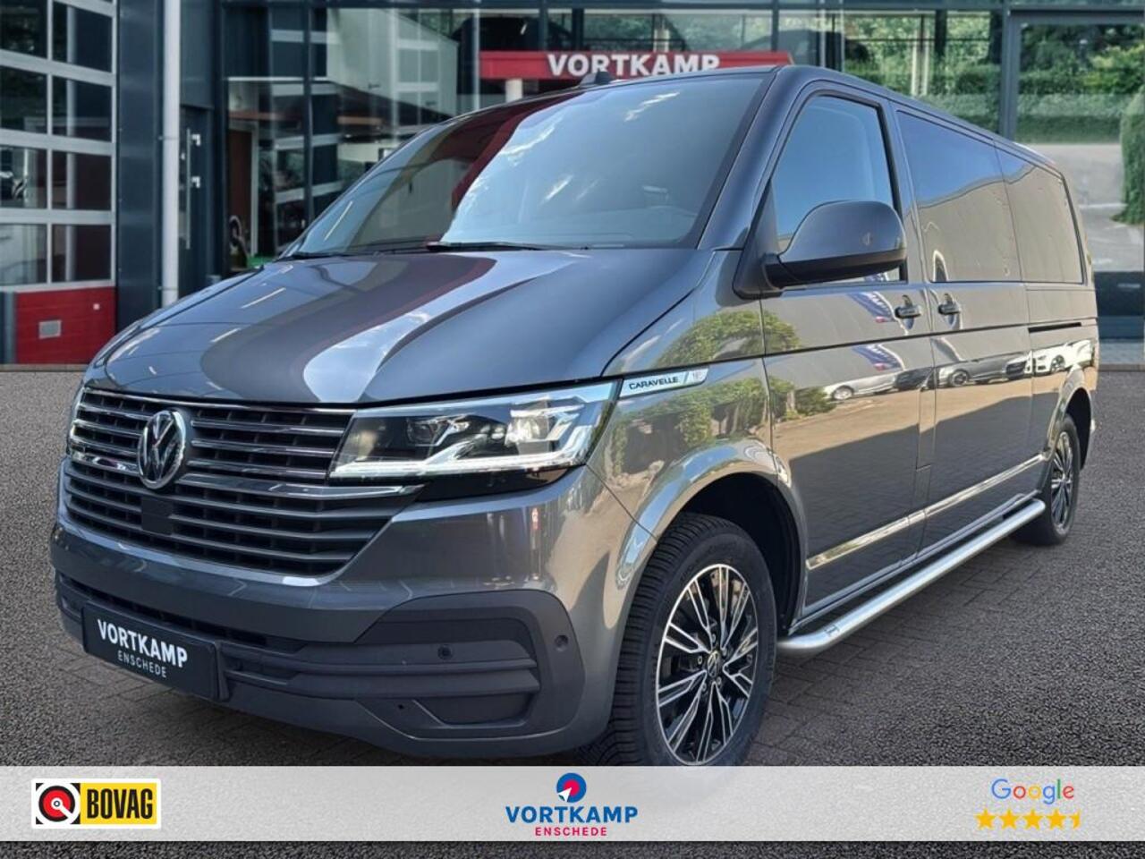 Volkswagen TRANSPORTER CARAVELLE 2.0 TDI DSG LANG 4MOTION E-KLEP/E-DEUR/TREKHAAK/CAMERA/LEDER/NAVI
