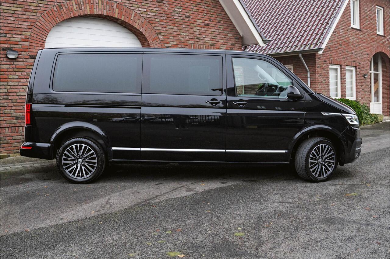 Volkswagen TRANSPORTER T6.1 2.0 TDI 204 PK DSG CARAVELLE L2H1 A-KLEP DUB/DUB ACC | LED | Leder | Virtual Cockpit | Privacy glass |