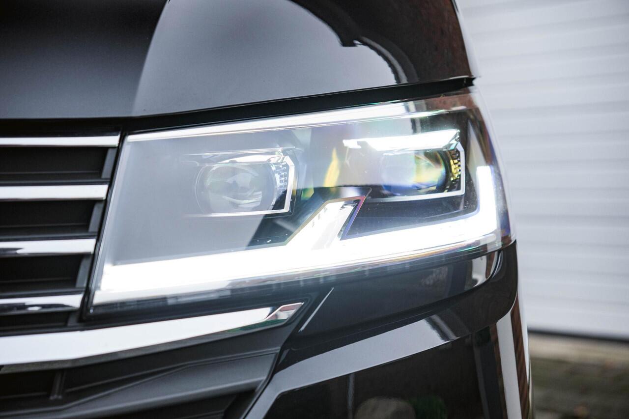 Volkswagen TRANSPORTER T6.1 2.0 TDI 204 PK DSG CARAVELLE L2H1 A-KLEP DUB/DUB ACC | LED | Leder | Virtual Cockpit | Privacy glass |