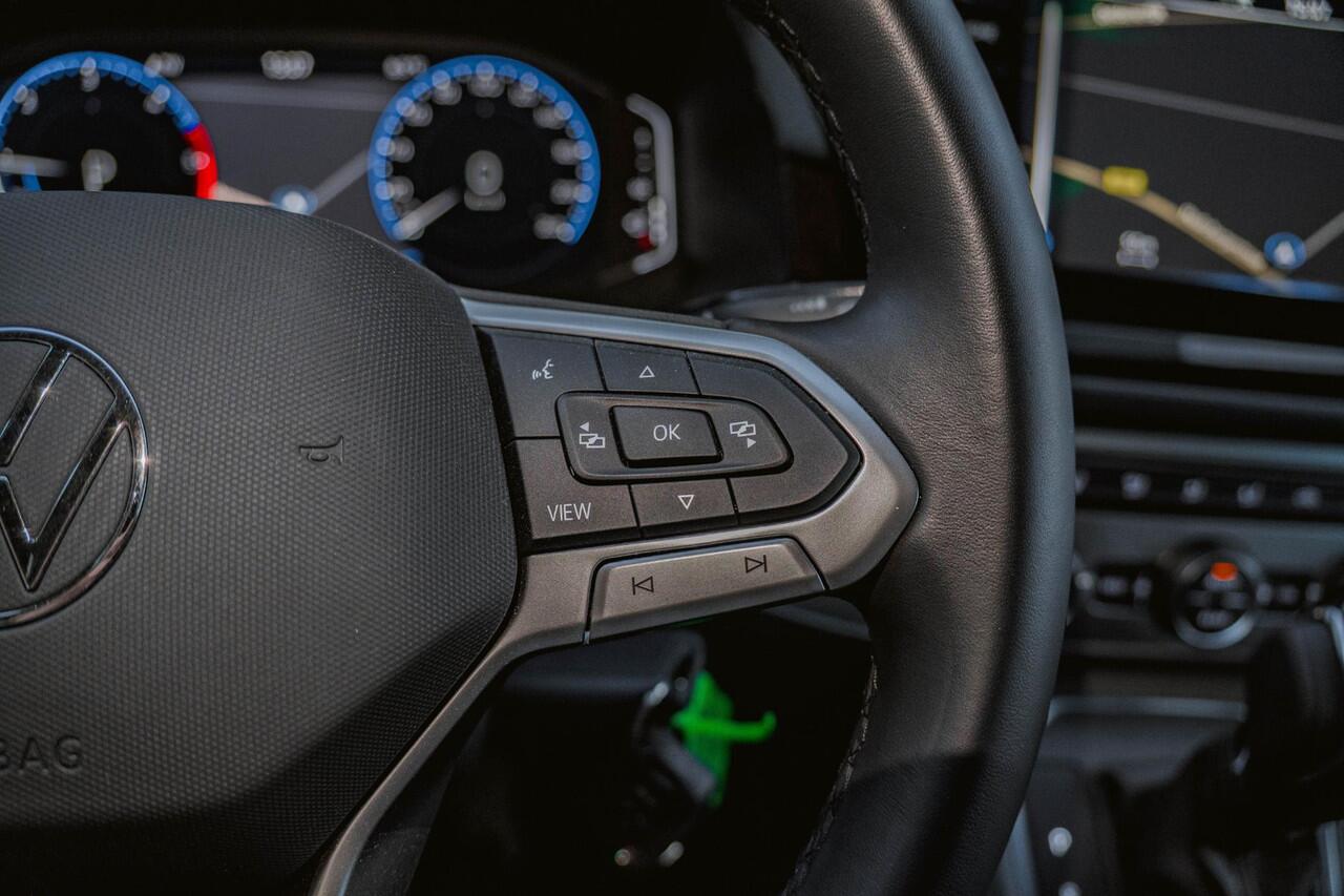 Volkswagen TRANSPORTER T6.1 2.0 TDI 204 PK DSG CARAVELLE L2H1 A-Deuren DUB/CAB ACC | LED | Leder | Bilstein B14 Schroefveren set | Achteruitrijcamera