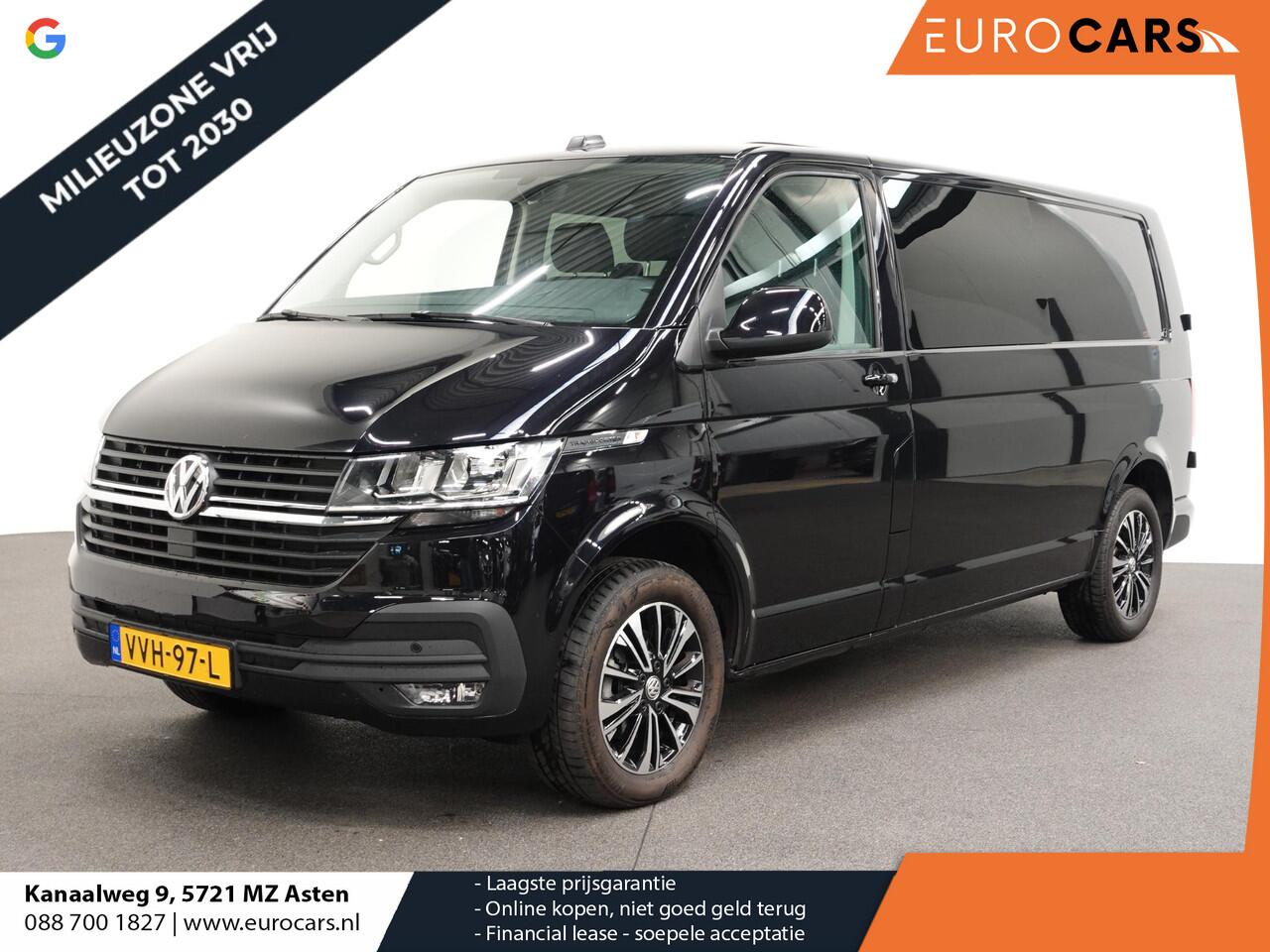 Volkswagen TRANSPORTER 2.0 150PK L2H1 Highline Automaat Dubbele Cabine Airco Navi Parkeersensoren Camera Trekhaak Carplay