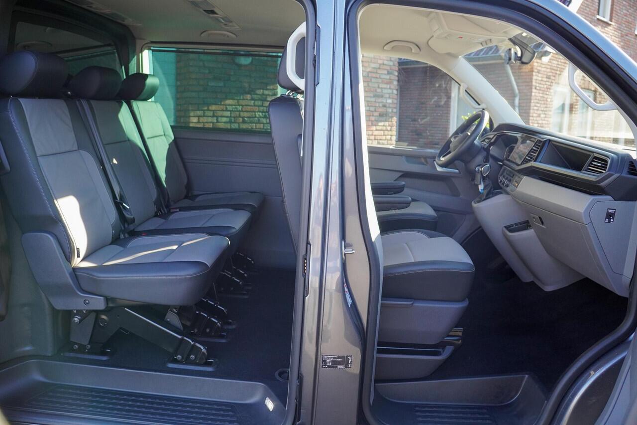 Volkswagen TRANSPORTER 2.0 TDI 204 pk DSG Aut. Highline Edition Dubbel Cabine 2x Elek. Schuifdeur, 20" LMV, Zwarte Grille, Lederen Interieur, Camera, Vol, vol, 5-Zits