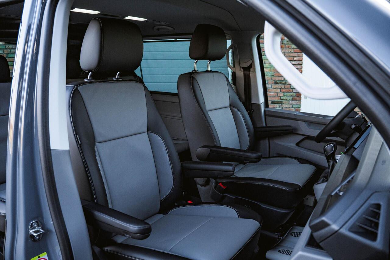 Volkswagen TRANSPORTER T6.1 2.0 TDI 150 PK DSG CARAVELLE L2H1 DUB/CAB A-Deuren ACC | LED | Digital Cockpit | Leder | Apple Carplay/Android Auto