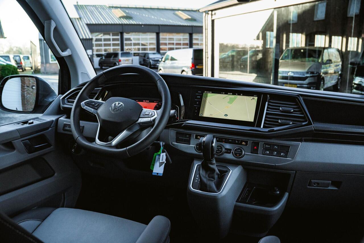Volkswagen TRANSPORTER T6.1 2.0 TDI 150 PK DSG CARAVELLE L2H1 DUB/CAB A-Deuren ACC | LED | Digital Cockpit | Leder | Apple Carplay/Android Auto