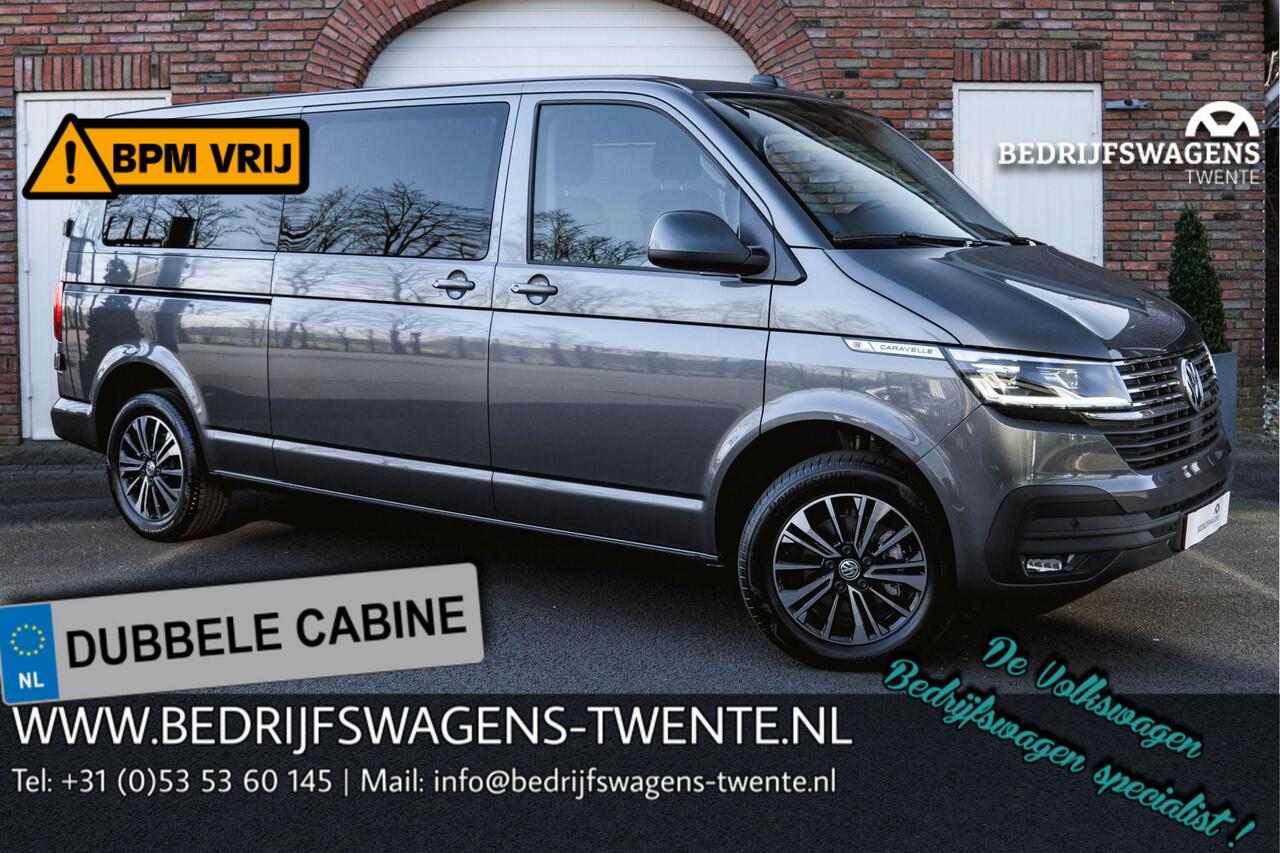 Volkswagen TRANSPORTER T6.1 CARAVELLE 2.0 TDI 150 PK DSG L2H1 DUB/CAB A-Deuren ACC | LED | Digital Cockpit | Virtual Cockpit |