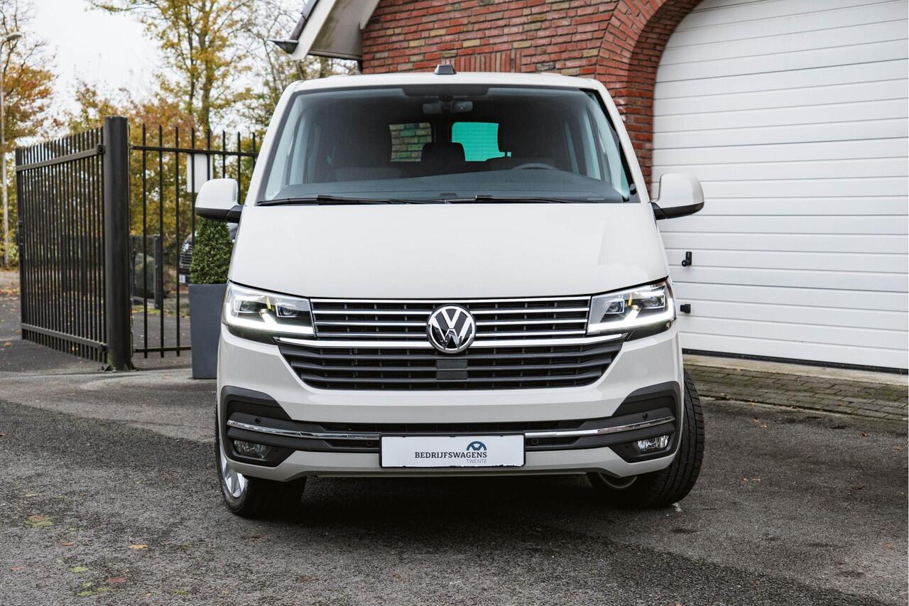 Volkswagen TRANSPORTER T6.1 2.0 TDI 150 PK DSG CARAVELLE L2H1 DUB/CAB A-Deuren ACC | LED | Digital Cockpit | Leder | Apple Carplay/Android Auto