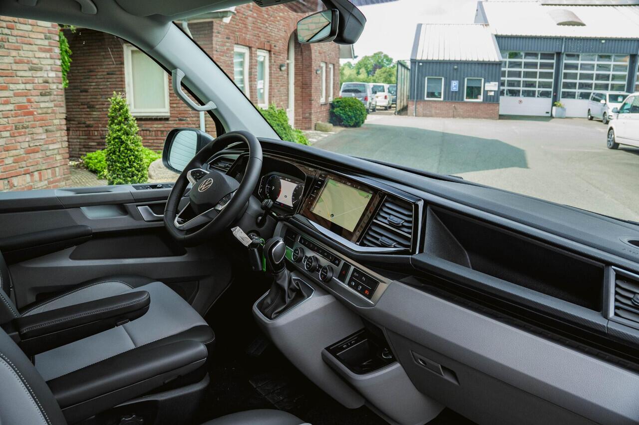 Volkswagen TRANSPORTER T6.1 2.0 TDI 150 PK DSG CARAVELLE L2H1 DUB/CAB A-Deuren ACC | LED | Digital Cockpit | Leder | Apple Carplay/Android Auto