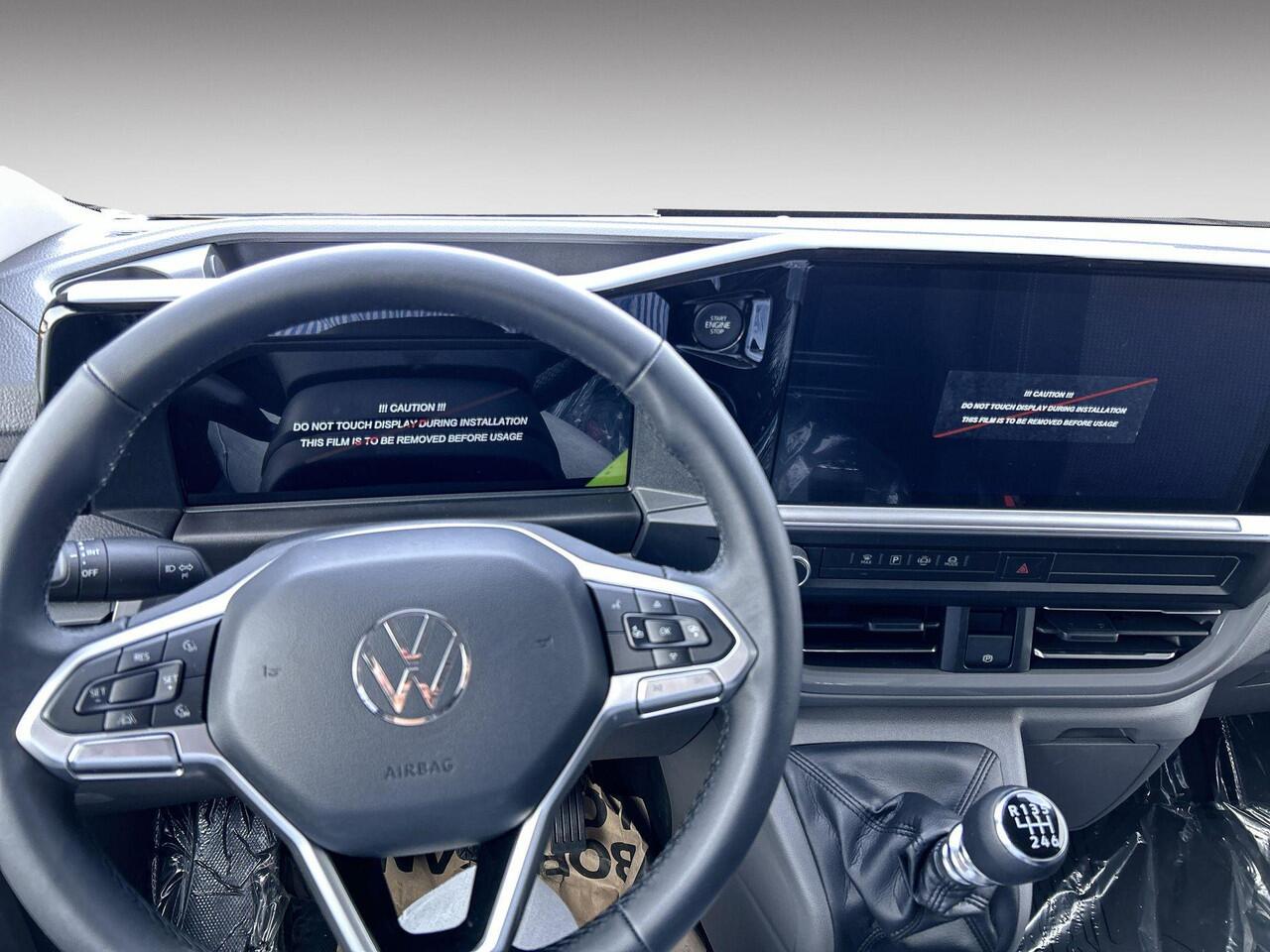 Volkswagen TRANSPORTER Bedrijfswagens Life L1 2.0 TDI EU6 81 kW 110 pk 6 versn. hand | BPM vrij | Achterdeuren zonder ruit | Bestuurdersassistentiepakket plus | Multifunctioneel kunstlederen stuurwiel |