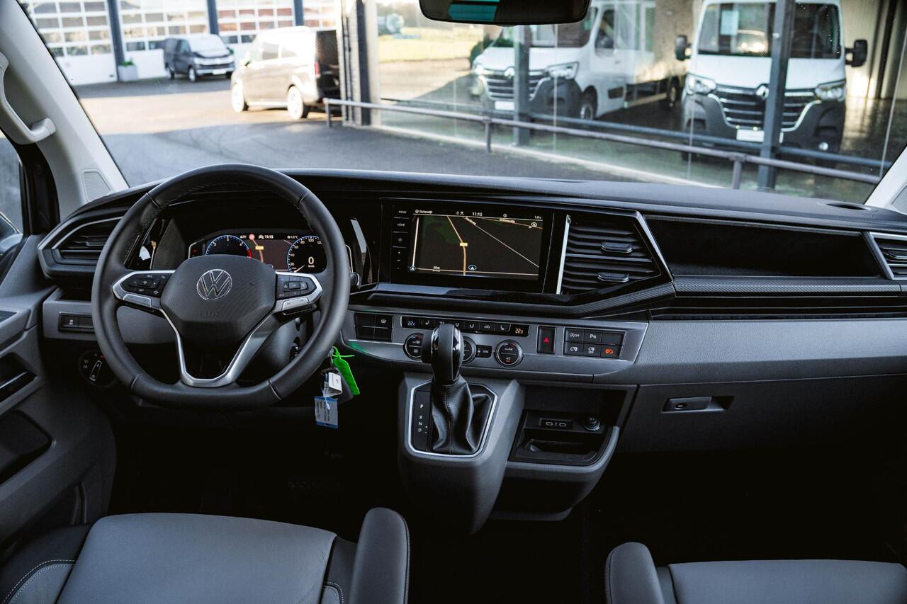 Volkswagen TRANSPORTER 2.0 TDI 204PK DSG L2H1 DUB/CAB LED LEDER NAVI Volkswagen Transporter 2.0 TDI L2H1 30 DC