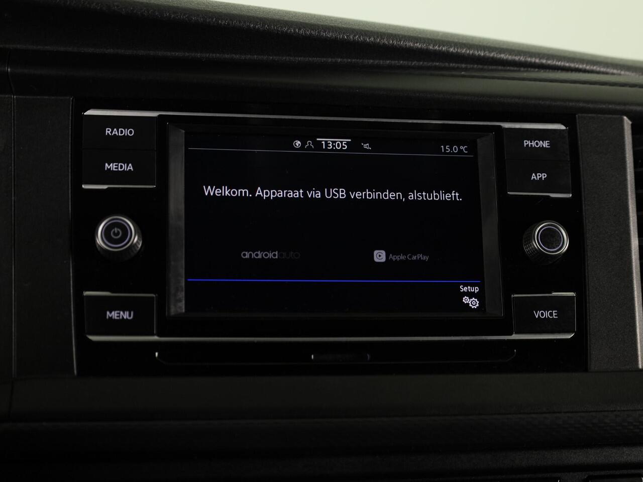 Volkswagen TRANSPORTER 2.0 TDI L2H1 28 Comfortline 110 pk | Verlengde garantie | Navigatie via App | Parkeersensoren achter | Cruise control |