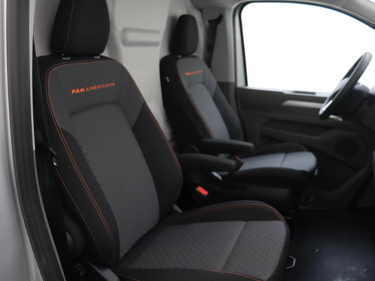 Volkswagen TRANSPORTER Bedrijfswagens PanAmericana L2 2.0 TDI 30 150 pk 110 kW pk 8 au | BPM vrij | Lichtmetalen velgen 17" (6,5 J 17) "Monte Carlo" (zwart gepolijst) | Achteruitrijcamera | Parkeersensoren voor en achter (Park Distance Control) |