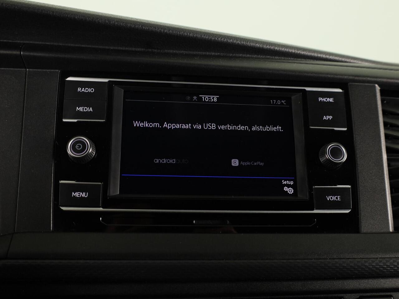 Volkswagen TRANSPORTER 2.0 TDI L2H1 28 Comfortline 110 pk | Verlengde garantie | Navigatie via App | Parkeersensoren achter | Cruise control |