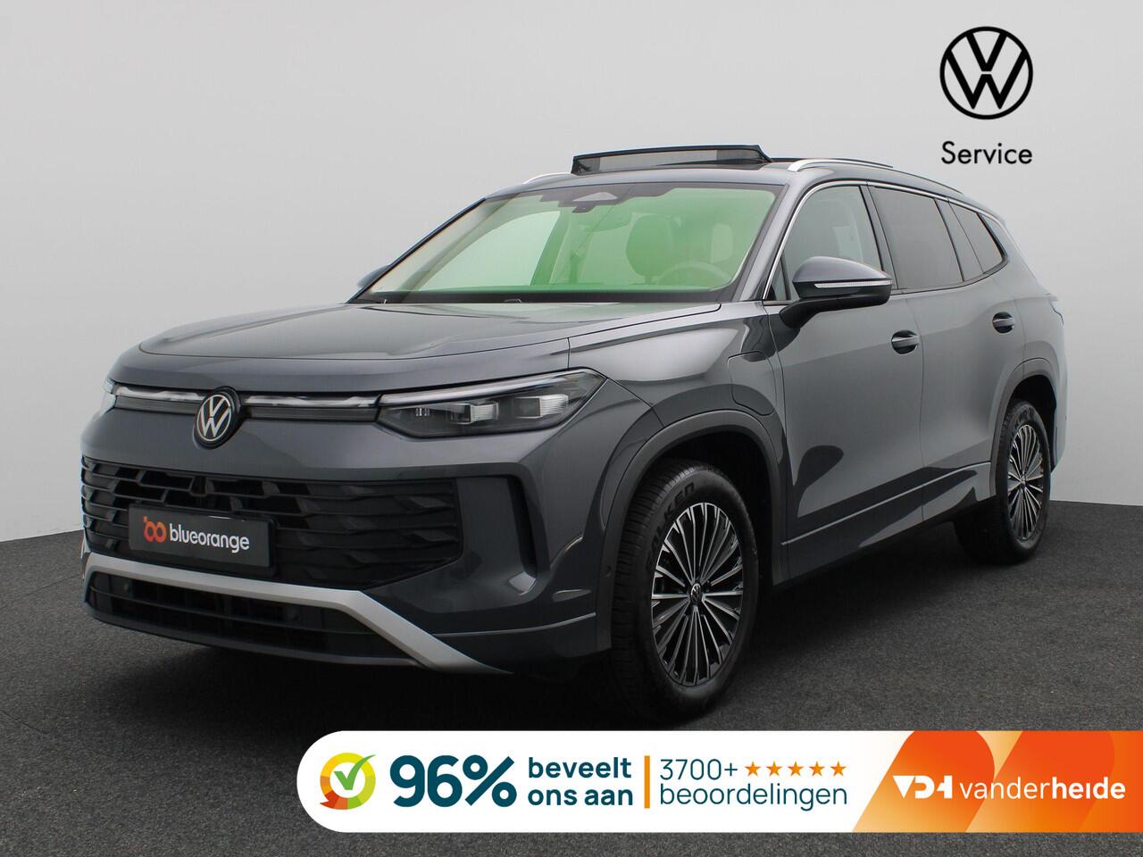 Volkswagen Tayron 1.5 eHybrid Life Edition 204PK DSG SOH 97,71%, Pano-Schuifdak, Trekhaak, 18" LM Velgen, Voorruitverwarming, Stoel-Stuurverwarming, Elektr. Achterklep, Navi via Apple Carplay/Android Auto, Keyless, Side Assist