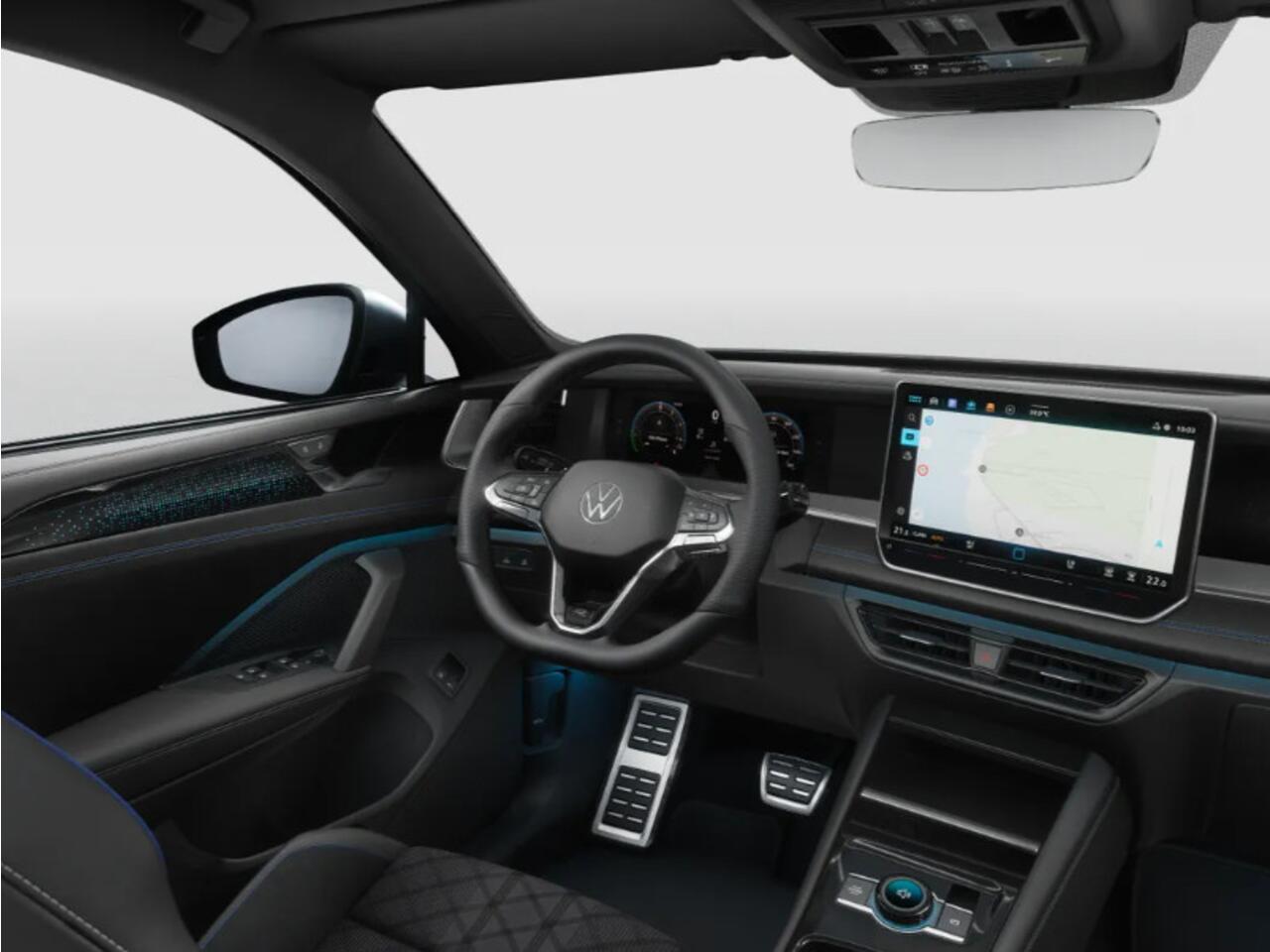 Volkswagen Tayron R-Line-Edition 1.5 eHybrid 272 pk 6 versn. DSG · Assistance Pakket · Design Pakket 'Black Style' · Trekhaak inklapbaar, met elektrische ontgrendeling, incl. aanhangwagen- manoeuvreerhulp Trailer Assist · Winter Pakket