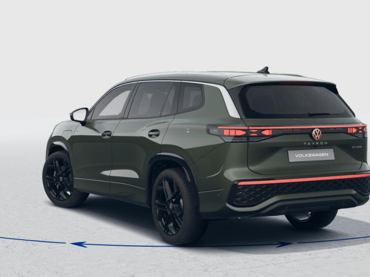 Volkswagen Tayron R-Line Edition 1.5 eHybrid 272 PK 6 versn. DSG · Assistance pakket plus · Comfort pakket · Design pakket · Trekhaak incl. aanhangermanoeuvreerhulp (trailer assist) · Incl. inruilvoordeel