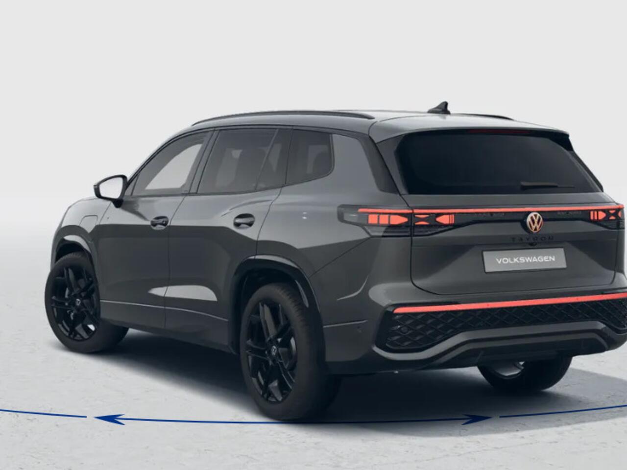 Volkswagen Tayron R-Line Edition 1.5 eHybrid 204 PK 6 versn. DSG · Black Style Pakket · Comfort Pakket · Trekhaak inklapbaar, met elektrische ontgrendeling, incl. aanhangermanoeuvreerhulp Trailer Assist ·