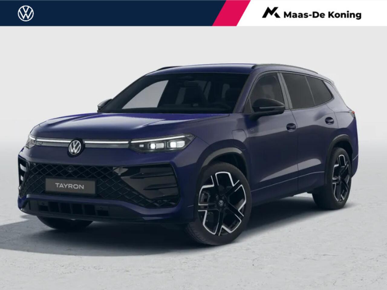 Volkswagen Tayron 1.5 eHybrid R-Line Edition 204 pk 6 versn. DSG · Black Style Pakket · Comfort Pakket · Trekhaak inklapbaar, met elektr. ontgrendeling, incl. aanhangermanoeuvreerhulp Trailer Assist ·