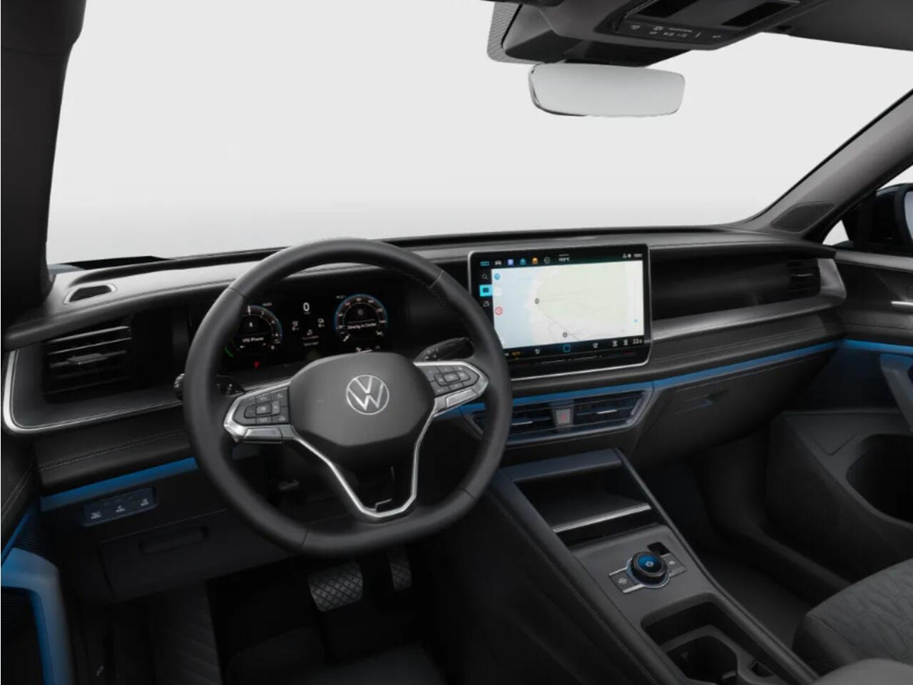 Volkswagen Tayron Life Edition 1.5 eHybrid 204 PK 6 versn. DSG · Draadloze telefoonlader · Rondomzichtcamera · Design Pakket Dark · Trekhaak inklapbaar, met elektrische ontgrendeling, incl. aanhangermanoeuvreerhulp Trailer Assist ·