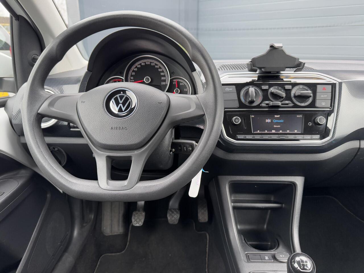 Volkswagen UP! 1.0 BMT move up! 1e Eigenaar,Airco,5 Deuren,Bluetooth,Zeer Zuinig,Weinig KM,N.A.P,APK tot 12-2026