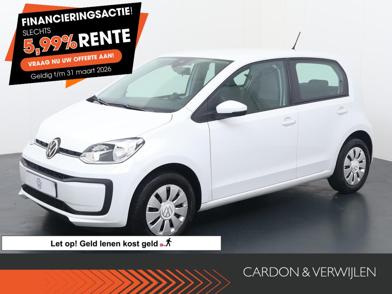 Volkswagen UP! 1.0 | 65 PK | Airco | Lane assist | DAB+ radio |