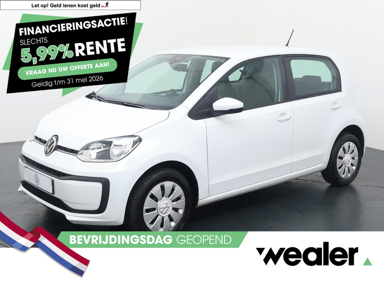 Volkswagen UP! 1.0 | 65 PK | Airco | Lane assist | DAB+ radio |
