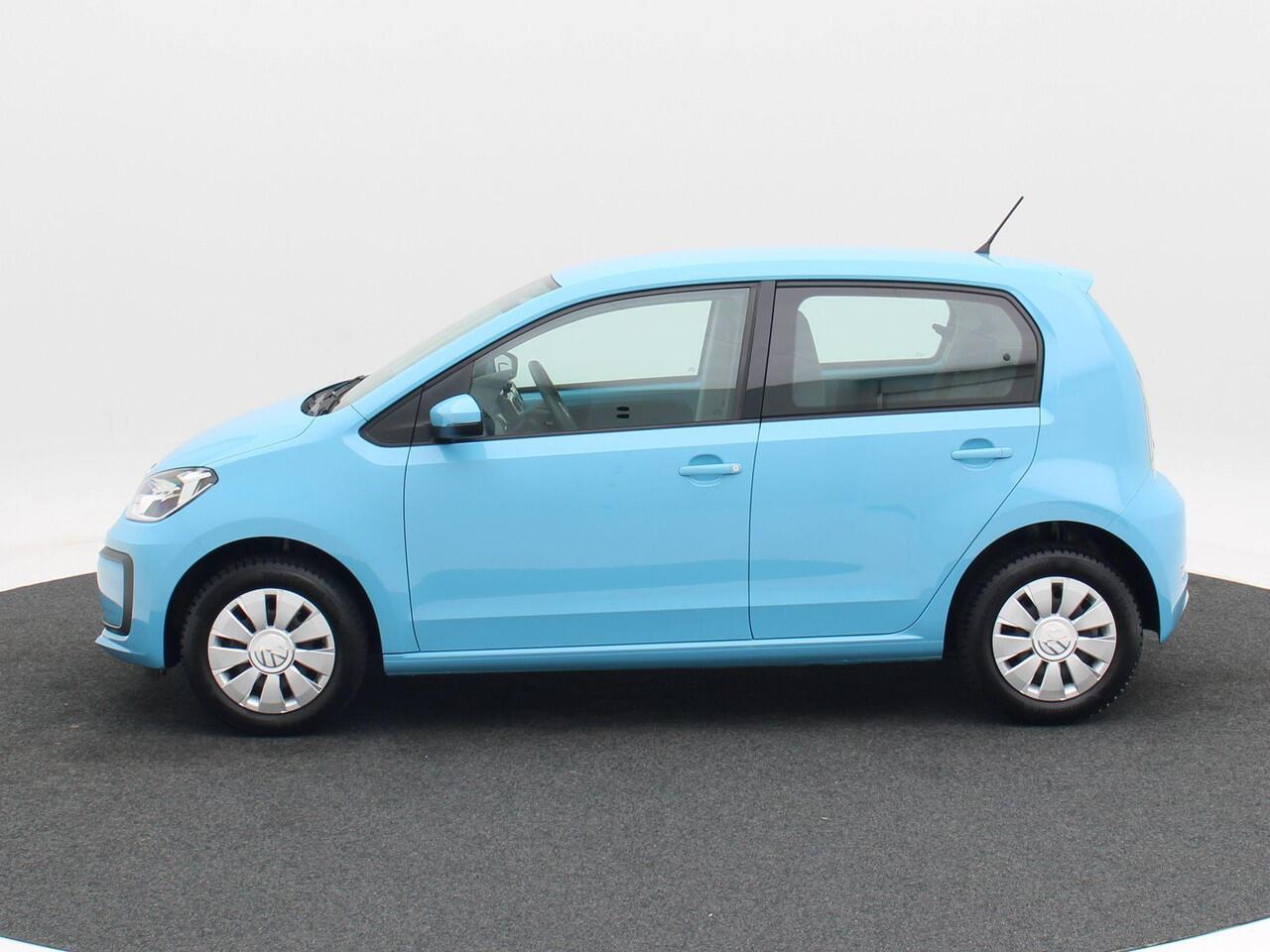 Volkswagen UP! 1.0 | 5-Deurs | Airconditioning | Bluetooth | Teal Blue | 40.228 Km!