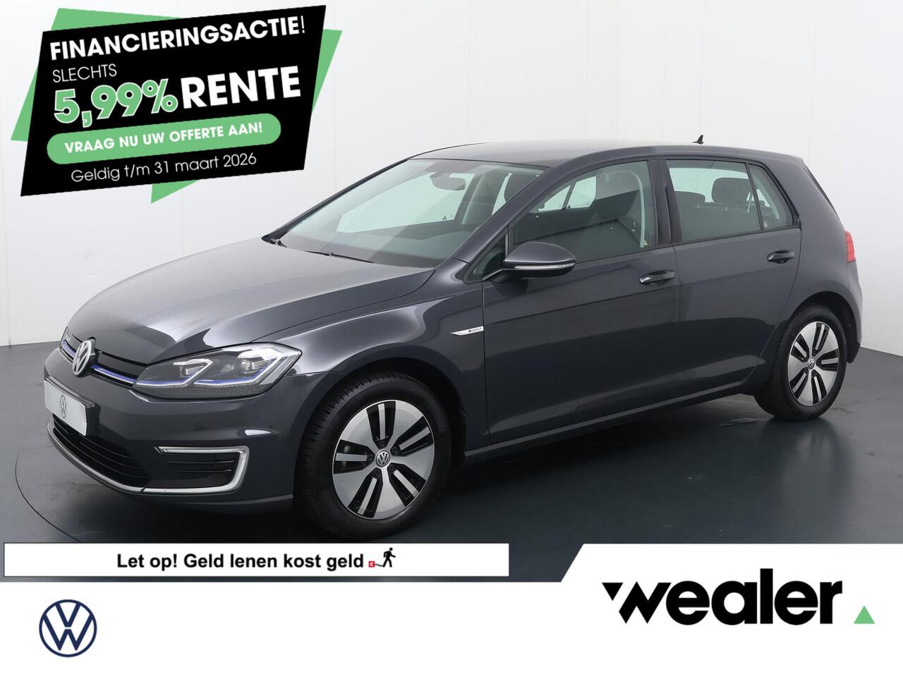 Volkswagen e-Golf E-DITION | 136 PK | SoH 90% | Warmtepomp | Adaptive cruise control | Verwarmde voorruit |