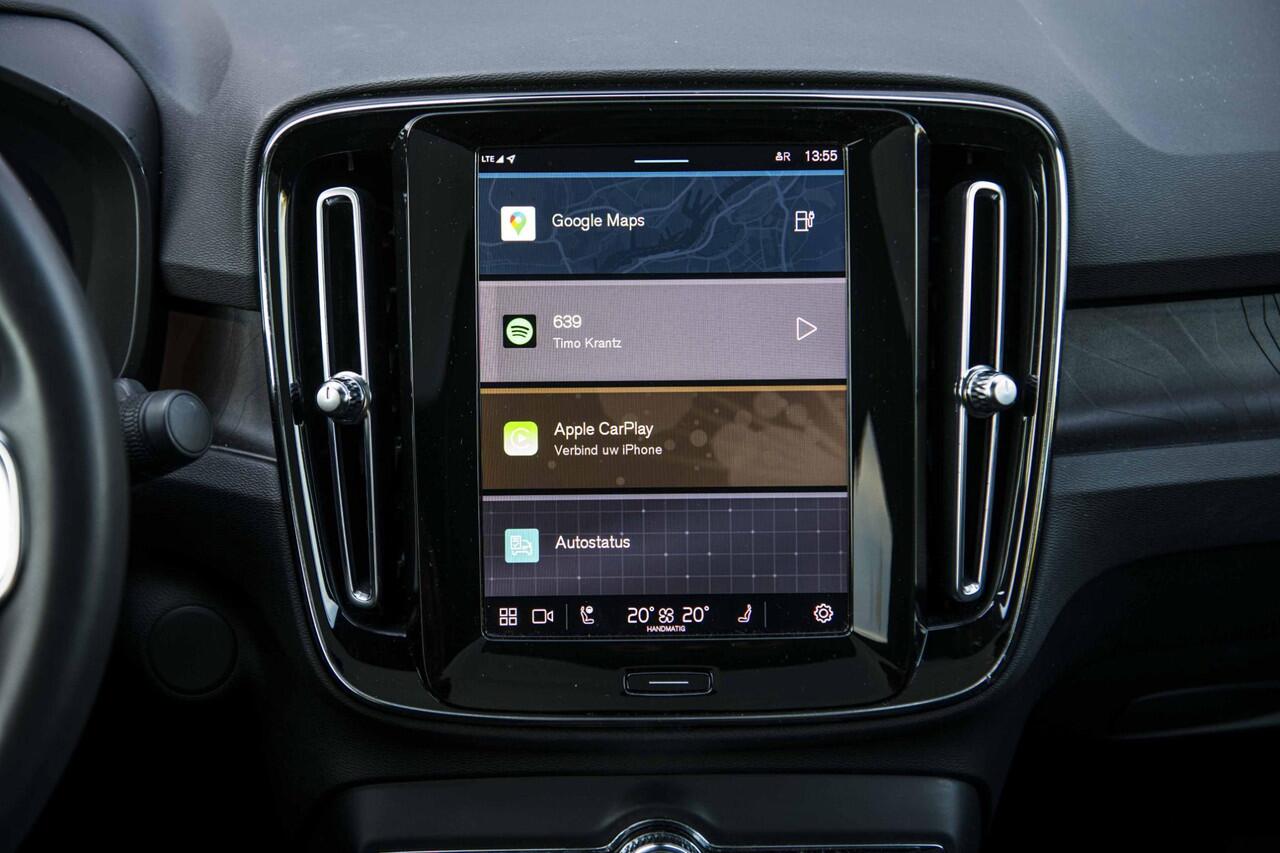 Volvo C40 Recharge Plus 69 kWh | Adaptieve cruise control | Stoel- en stuurverwarming | Warmtepomp | 20 inch velgen | Panoramadak | Camera |