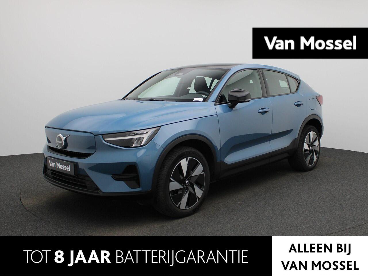 Volvo C40 Recharge Extended Range Plus | Adaptive Cruise Control | Achteruitrijcamera | Allseason Banden | Stoel- en Stuurverwarming | Keyless | Apple Carplay/Android Auto | Elektrische Koffersluiting | Glazen dak