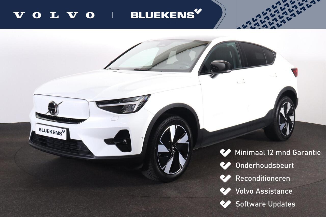 Volvo C40 Extended Range Ultimate 82 kWh - Panoramadak - IntelliSafe Assist & Surround - 360º Camera - Harman/Kardon audio - Verwarmde voorstoelen, stuur & achterbank - Parkeersensoren voor & achter - Elektr. bedienb. voorstoelen met geheugen links - Draadloze tel.