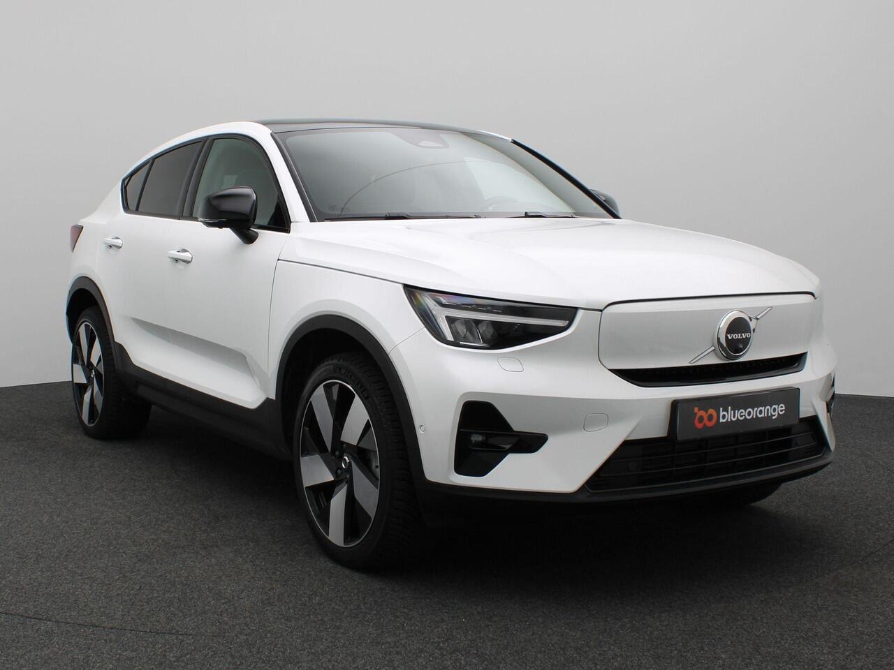 Volvo C40 Recharge Twin Ultimate 78 kWh 408PK Aut. SOH 92,15%, Panoramadak, Trekhaak, Harman Kardon Audio, Achteruitrijcamera, 20" LM Velgen, Memorystoel, Elektr. Achterklep, Stoel-Stuurverwarming, Adaptieve Cruise Controle