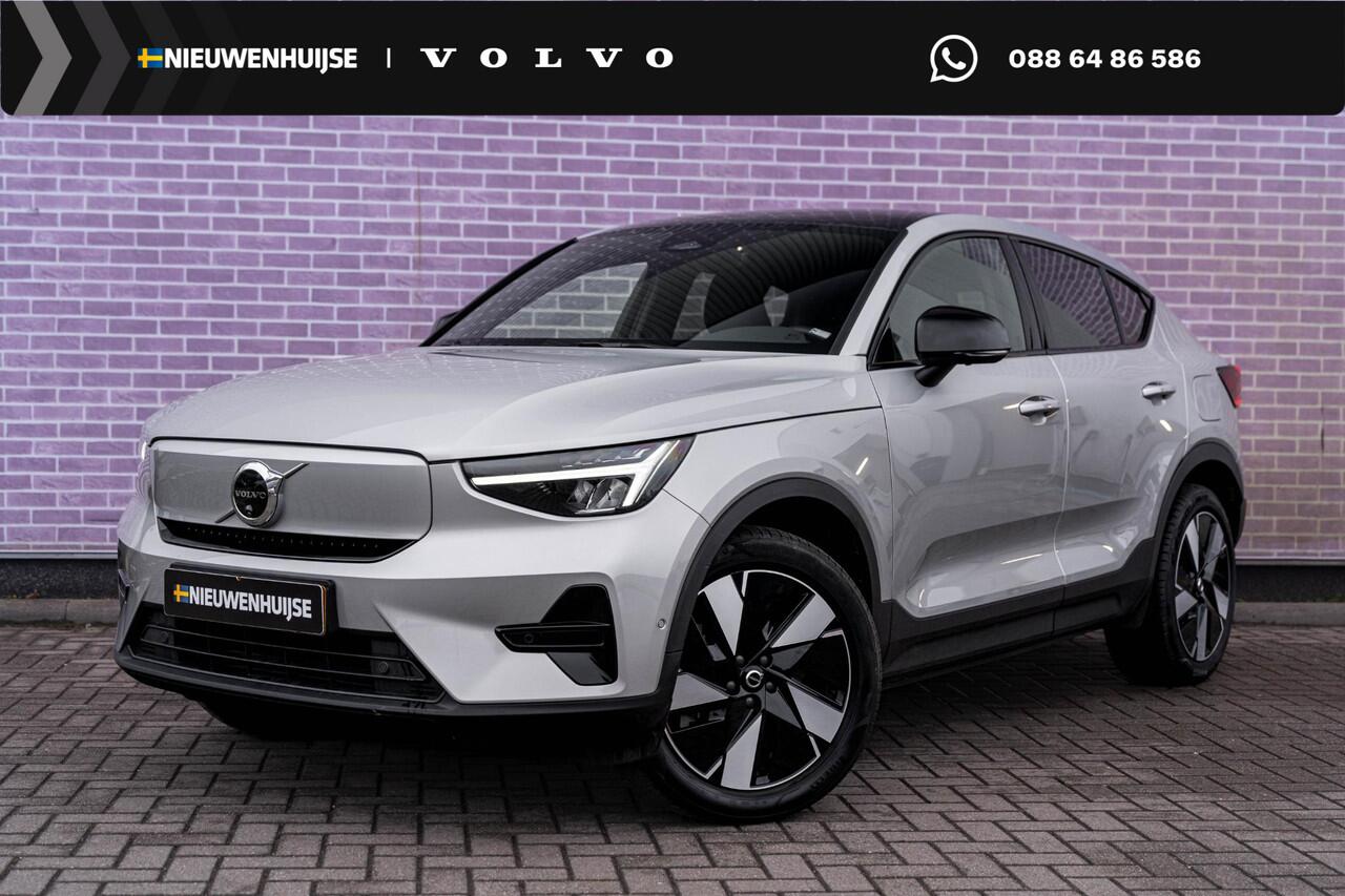 Volvo EC40 Single Motor Extended Range 82 kWh Plus | Google | Stoel-/Stuurverwarming | 360 Camera | Adaptieve Cruise Control | Getint Glas | Harman Kardon Audio | Panoramadak | Zitverlenging | 19" LM