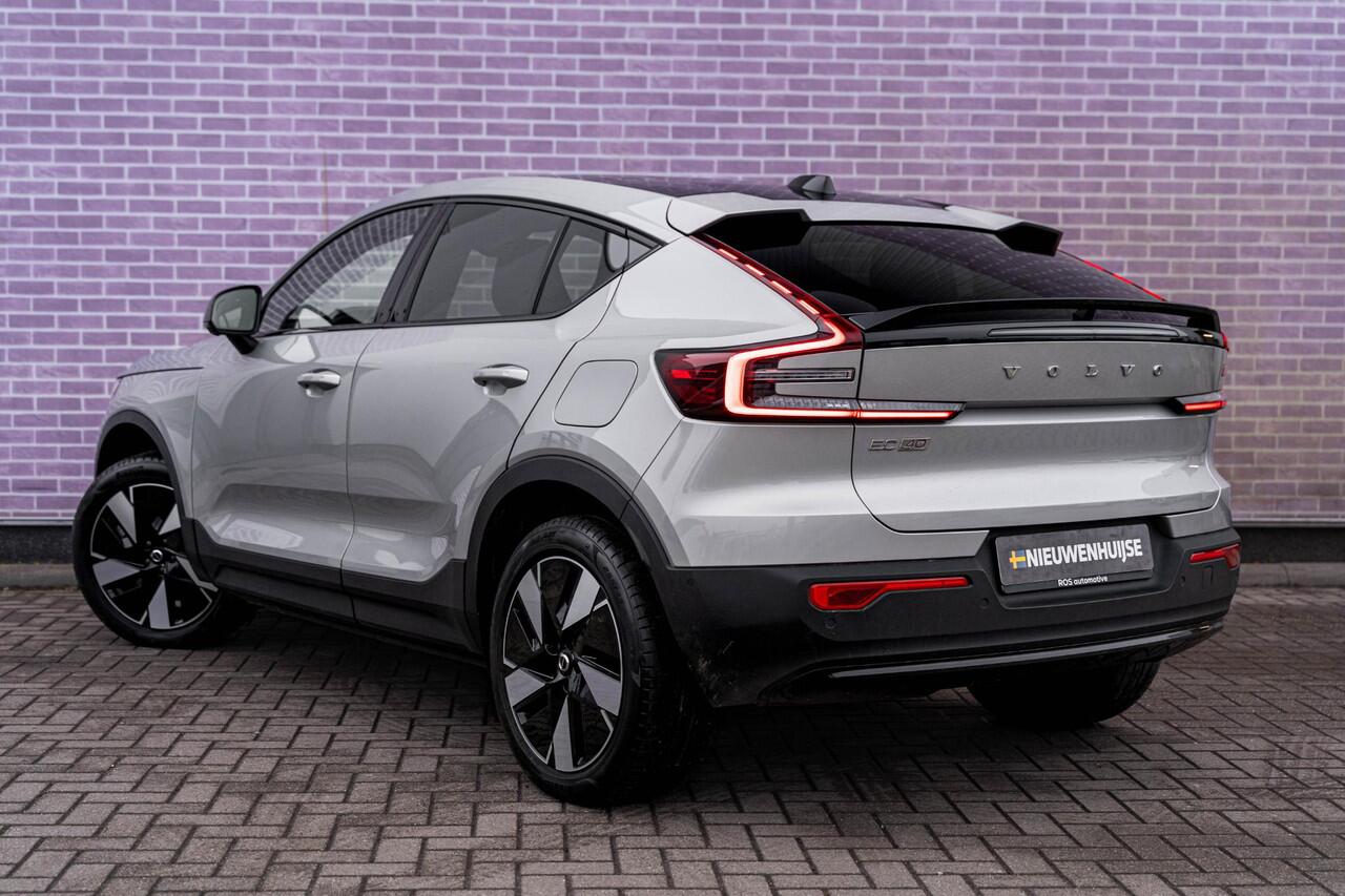 Volvo EC40 Single Motor Extended Range 82 kWh Plus | Google | Stoel-/Stuurverwarming | 360 Camera | Adaptieve Cruise Control | Getint Glas | Harman Kardon Audio | Panoramadak | Zitverlenging | 19" LM