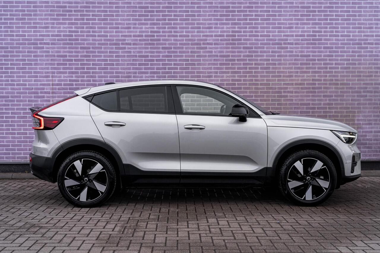 Volvo EC40 Single Motor Extended Range 82 kWh Plus | Google | Stoel-/Stuurverwarming | 360 Camera | Adaptieve Cruise Control | Getint Glas | Harman Kardon Audio | Panoramadak | Zitverlenging | 19" LM