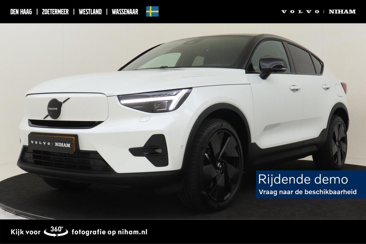 Volvo EC40 SINGLE MOTOR EXTENDED RANGE ULTRA BLACK ED. 82 kWh *FULL OPTIONS!* -PANO.DAK|HARMAN/KARDON|360°CAM|LIGHTING|POWER-SEATS|20"