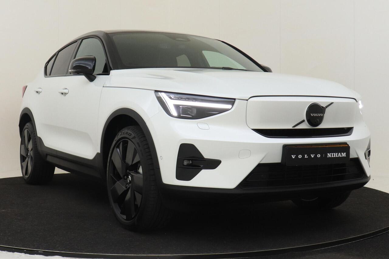 Volvo EC40 SINGLE MOTOR EXTENDED RANGE ULTRA BLACK ED. 82 kWh *FULL OPTIONS!* -PANO.DAK|HARMAN/KARDON|360°CAM|LIGHTING|POWER-SEATS|20"